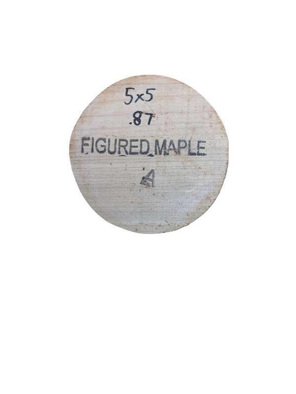 Maple Bowl Blank 5 Maple Bowl Blank 5" x 5" x 5"