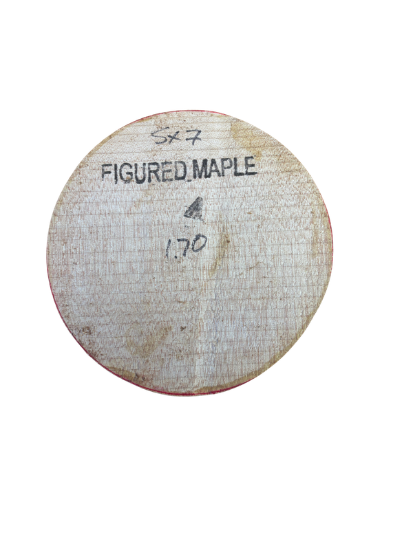 Maple Bowl Blank 5 Maple Bowl Blank 5" x 7" x 7"