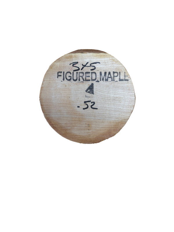 Maple Bowl Blank 3 Maple Bowl Blank 3" x 5" x 5"