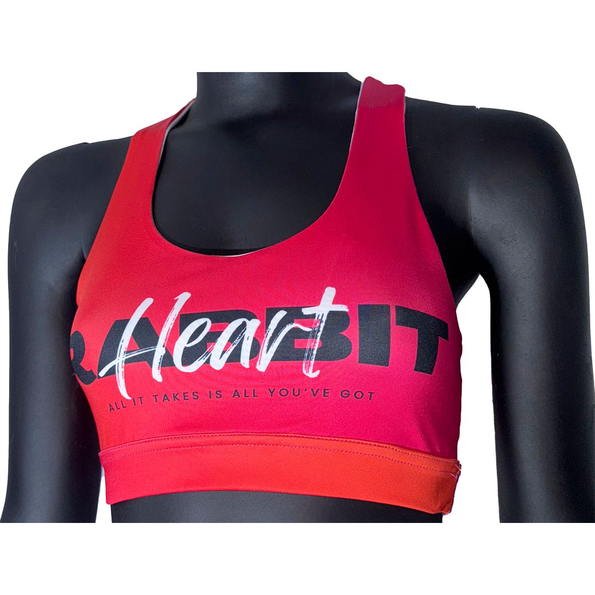 Orange Sports Bra