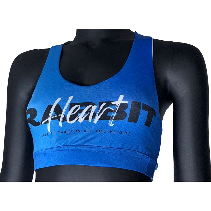 Blue Sports Bra