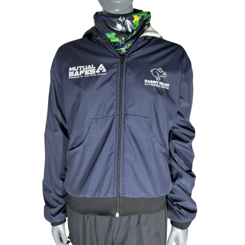Navy Mutual Safe Water-repellent Windproof Fleece Hoodie