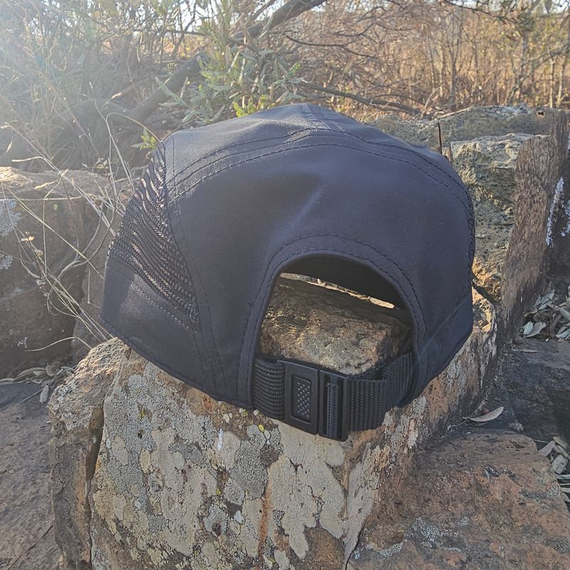 Black Running Cap