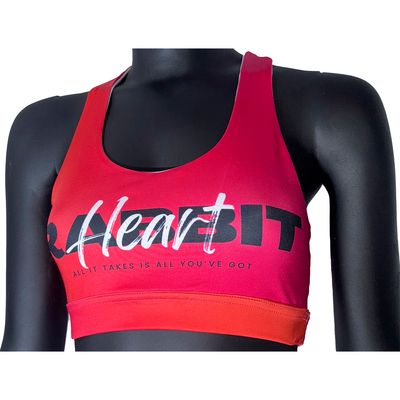 Orange Sports Bra