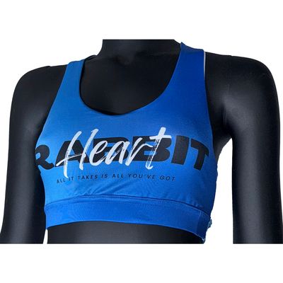 Blue Sports Bra