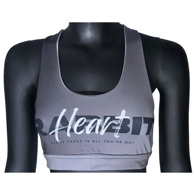 Grey Sports Bra