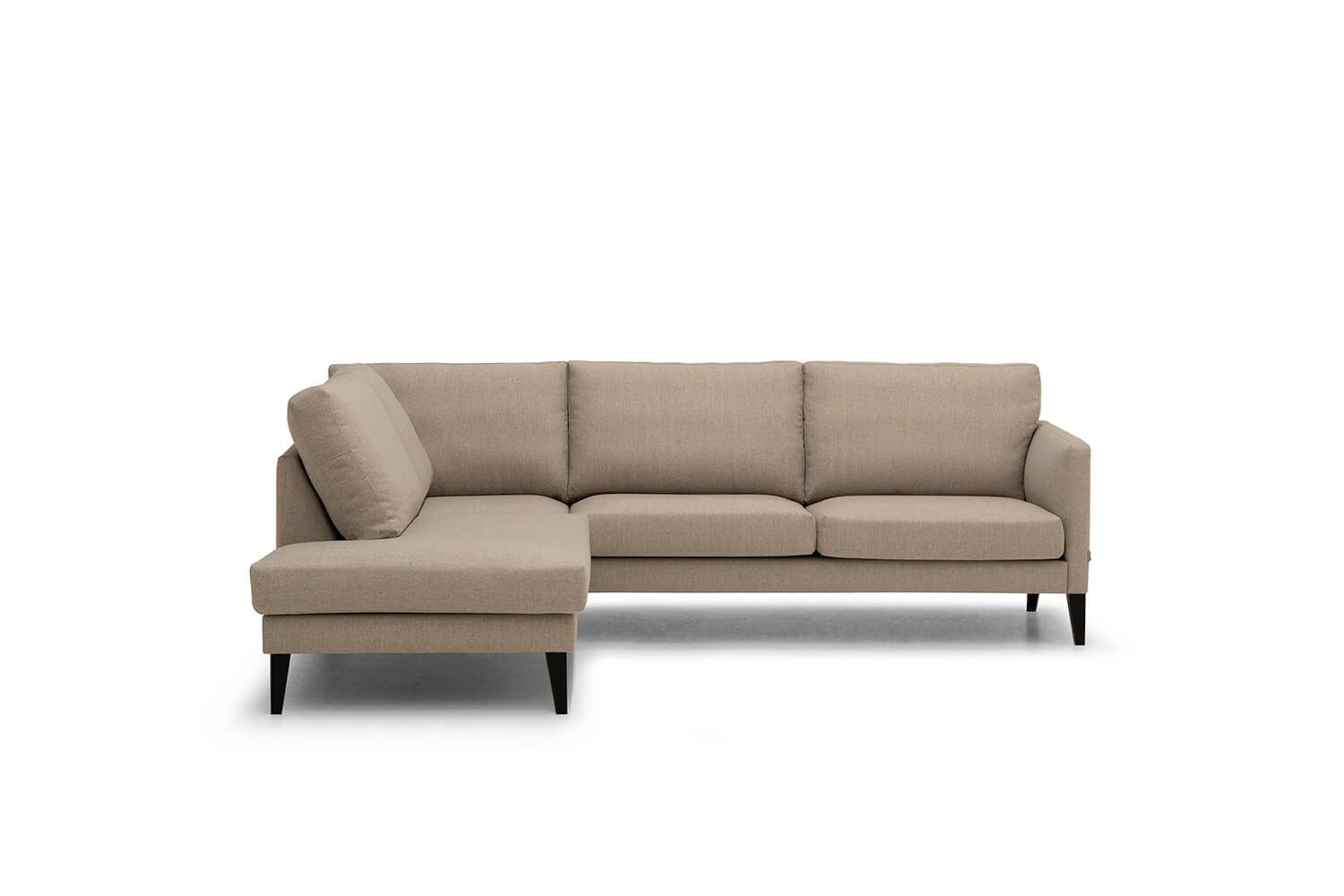 Bellus sofa Jonna in Jelgava, in Furniture store Manx Mēbeles. Corner sofa, lounge sofa. Choice of fabrics and legs. 4 size