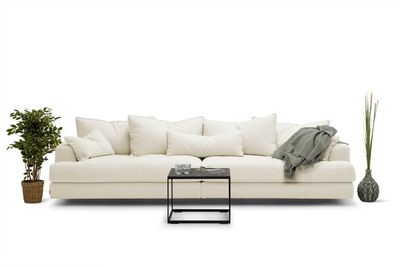 Jade high-comfort modular sofa with pocket springs and feather filling.  Bellus sofas in Jelgava. Lounge chairs, sofas, corner sofas. Sofa can be made in any size you like with optional modules. Large sofas in Jelgava. Sofas in Jelgava. Furniture store in Jelgava, Manx Mēbeles, Pulkveža Brieža iela 4