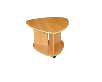 Oval Coffee Table, Solid wood, Black alder