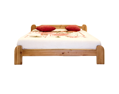 Bed Mona, Solid wood- Black alder