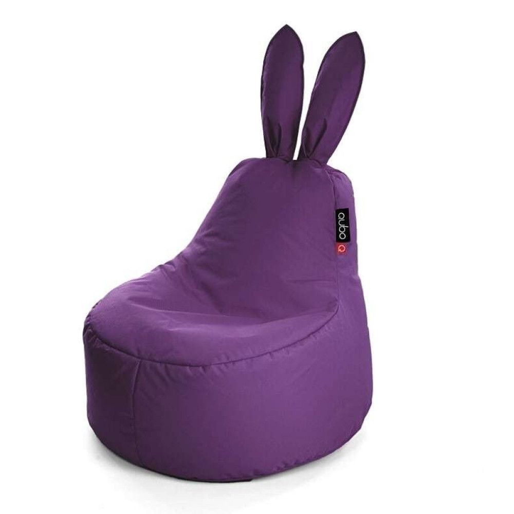 Qubo™ Baby Rabbit Plum POP FIT kids bean bag