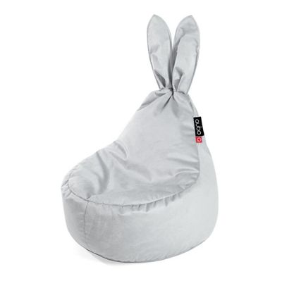 Qubo™ Baby Rabbit Lune VELVET FIT kids bean bag
