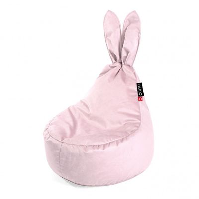 Qubo™ Baby Rabbit Petale VELVET FIT kids bean bag