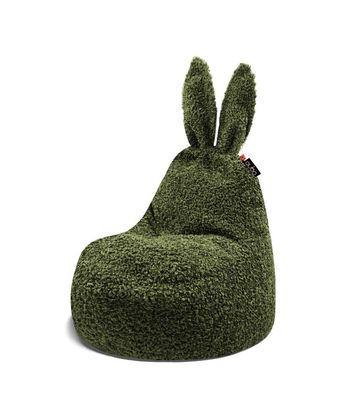 Qubo™ Baby Rabbit Bush FLUFFY FIT kids bean bag