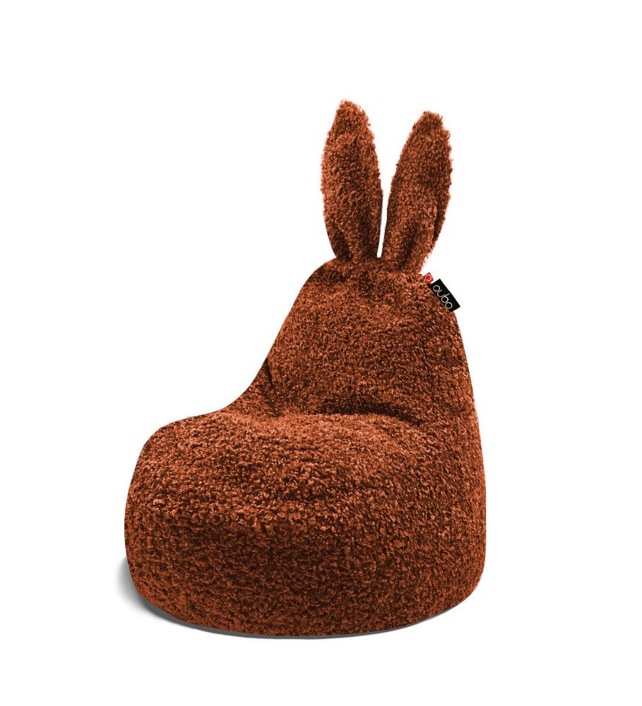 Qubo™ Baby Rabbit Marigold FLUFFY FIT kids bean bag