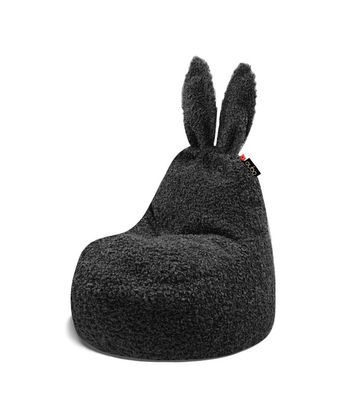 Qubo™ Baby Rabbit Currant FLUFFY FIT kids bean bag