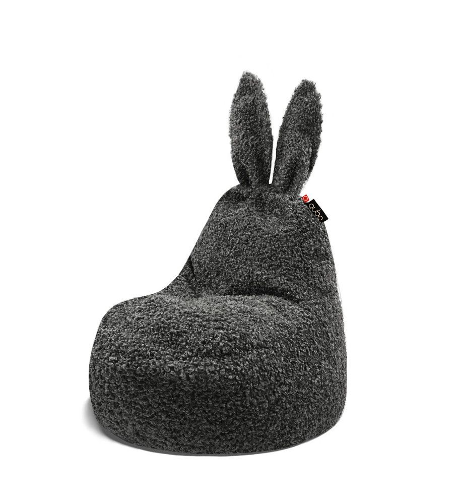 Qubo™ Baby Rabbit Twig FLUFFY FIT kids bean bag
