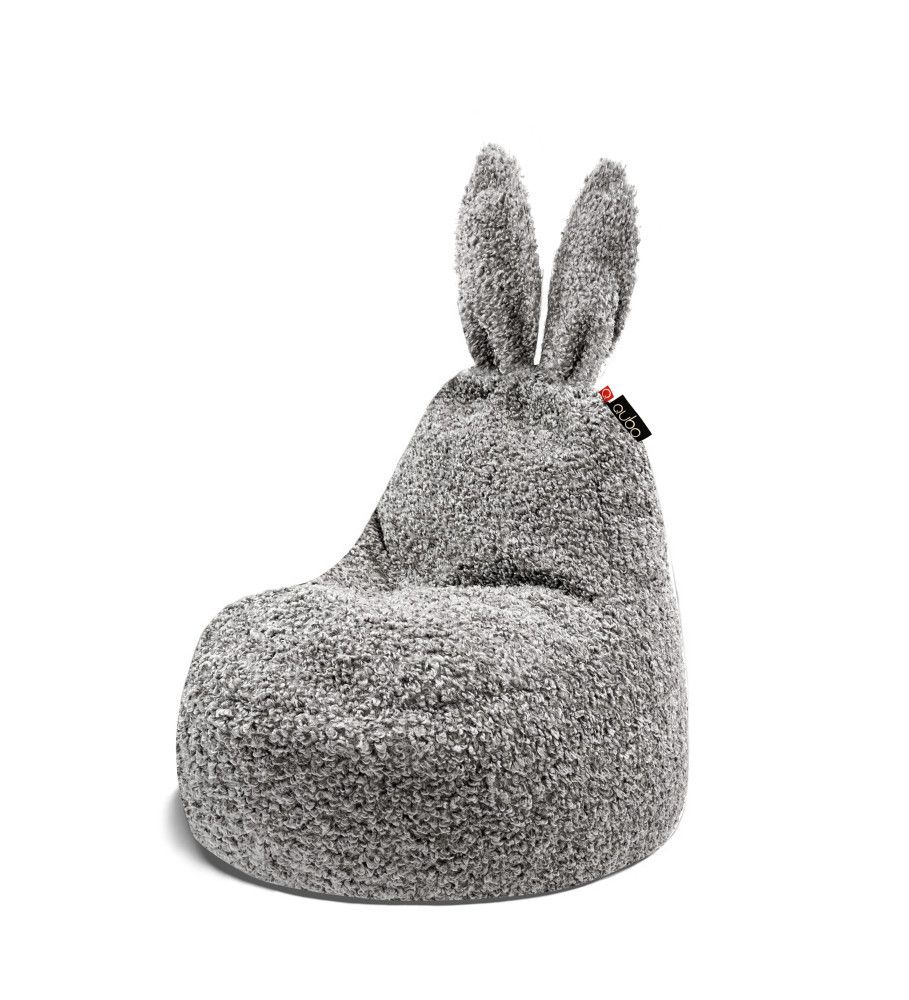 Qubo™ Baby Rabbit Linden FLUFFY FIT kids bean bag