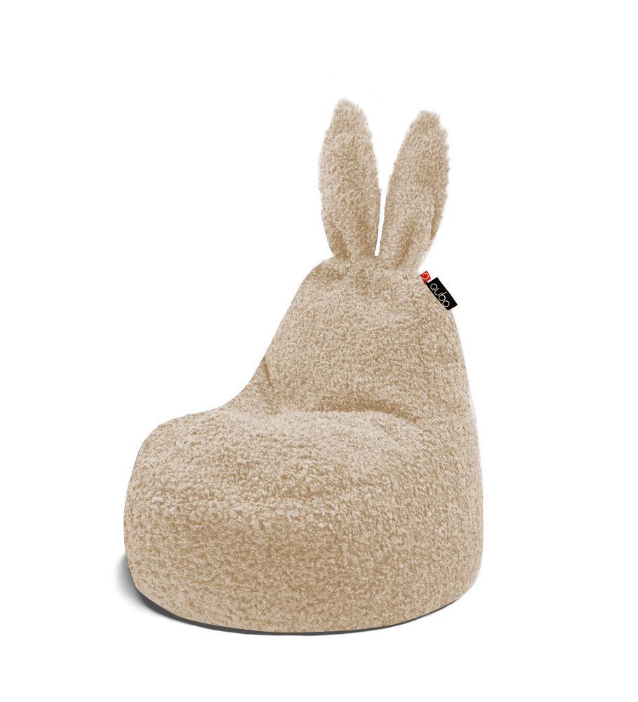 Qubo™ Baby Rabbit Wheat FLUFFY FIT kids bean bag