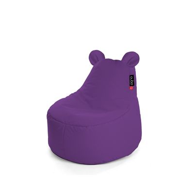 Qubo™ Teddy Plum POP FIT kids bean bag