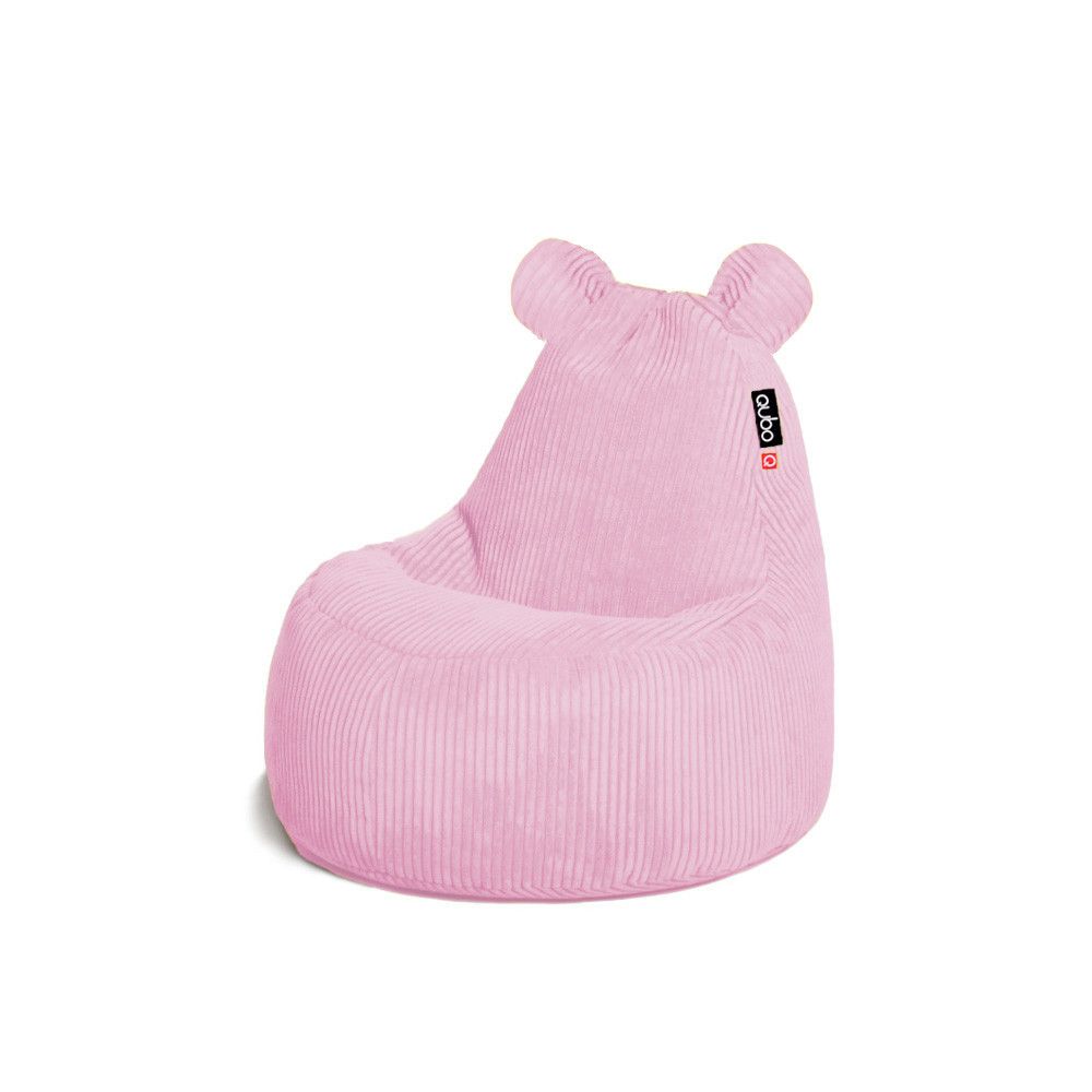 Qubo™ Teddy Bubblegum FEEL FIT kids bean bag