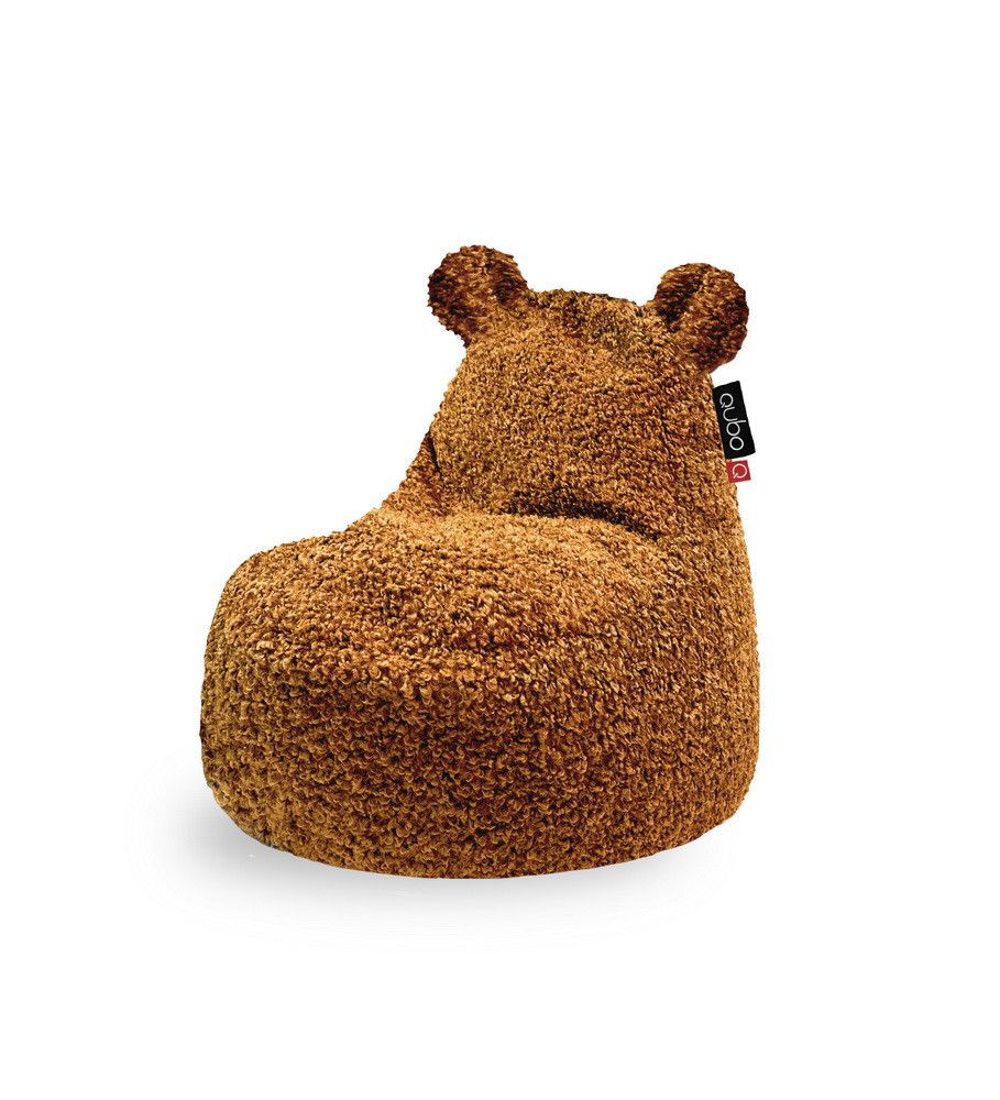 Qubo™ Teddy Sunflower FLUFFY FIT kids bean bag