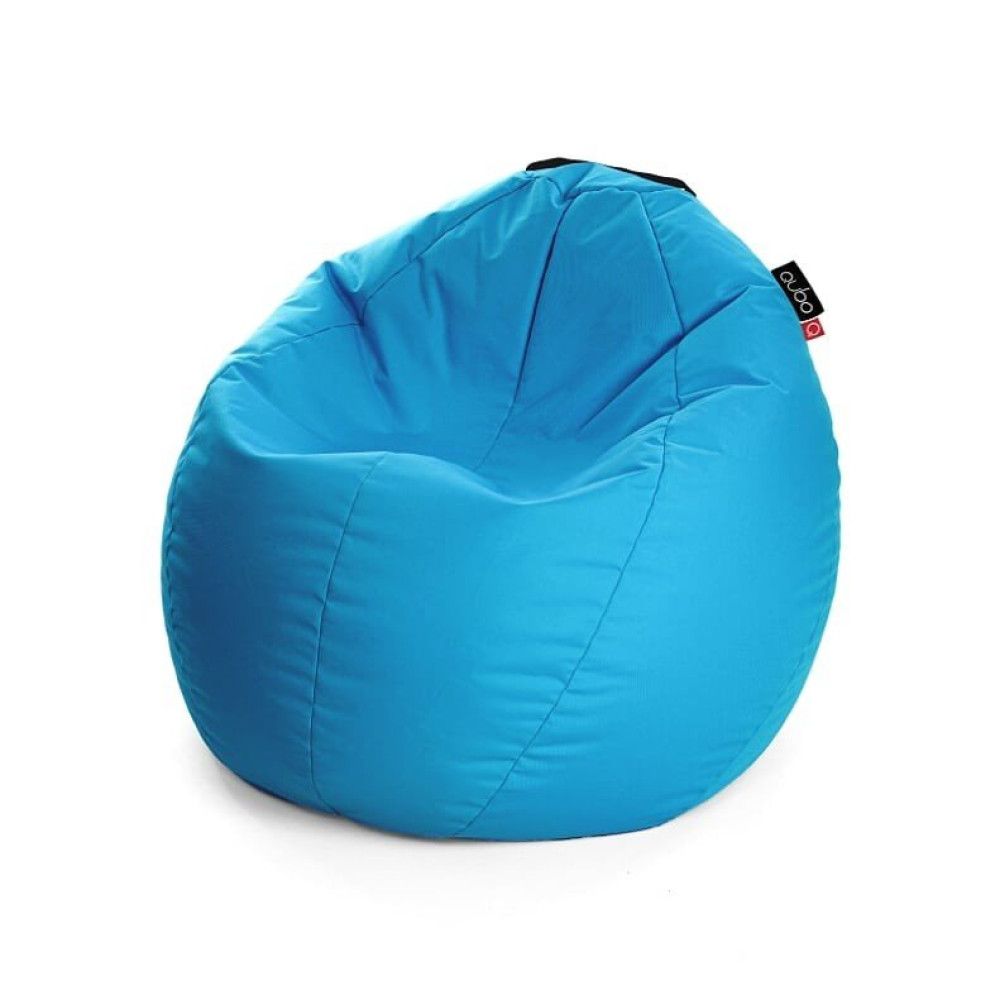 Qubo™ Comfort 80 Wave Blue POP FIT kids bean bag