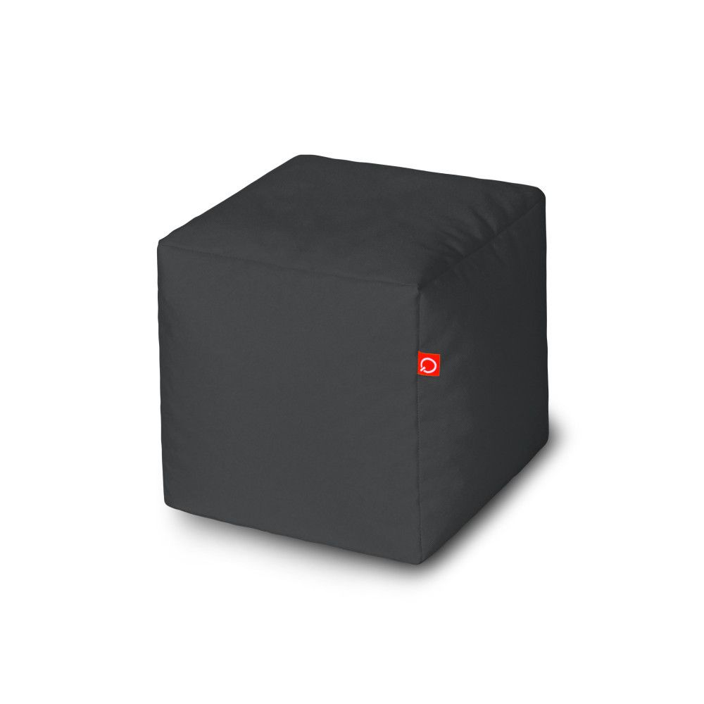 Qubo™  Cube 25 Graphite POP FIT kids bean bag