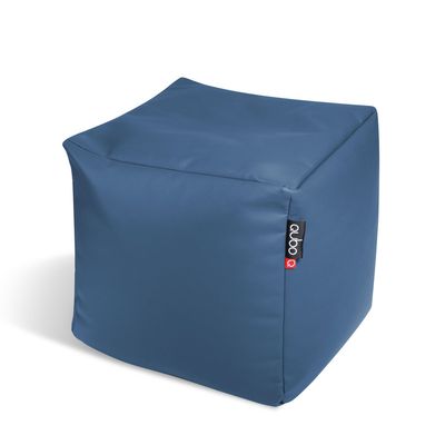 Qubo™  Cube 25 Plum SOFT FIT kids bean bag