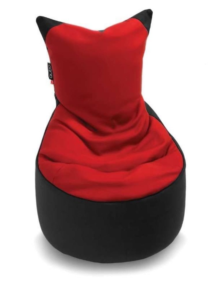 Qubo™  Munchkin Blackberry POP / RED NAP FIT  kids bean bag