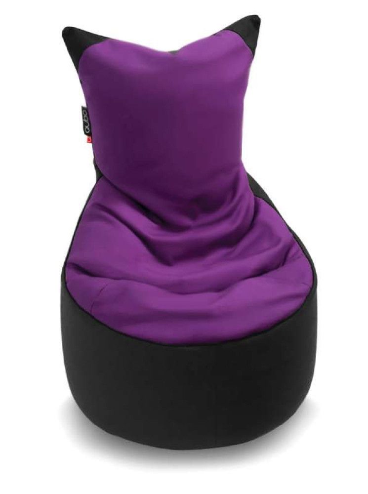 Qubo™  Munchkin Plum POP FIT  kids bean bag