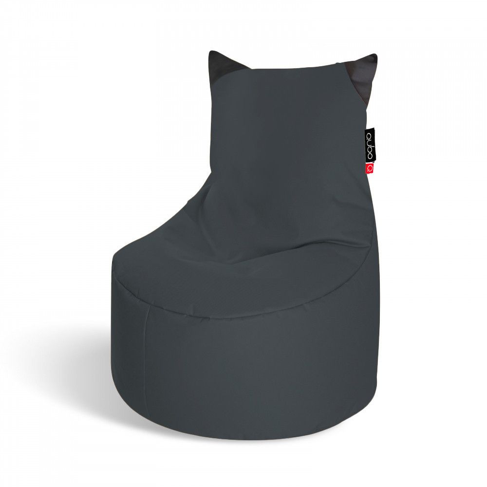Qubo™  Munchkin Graphite POP FIT  kids bean bag