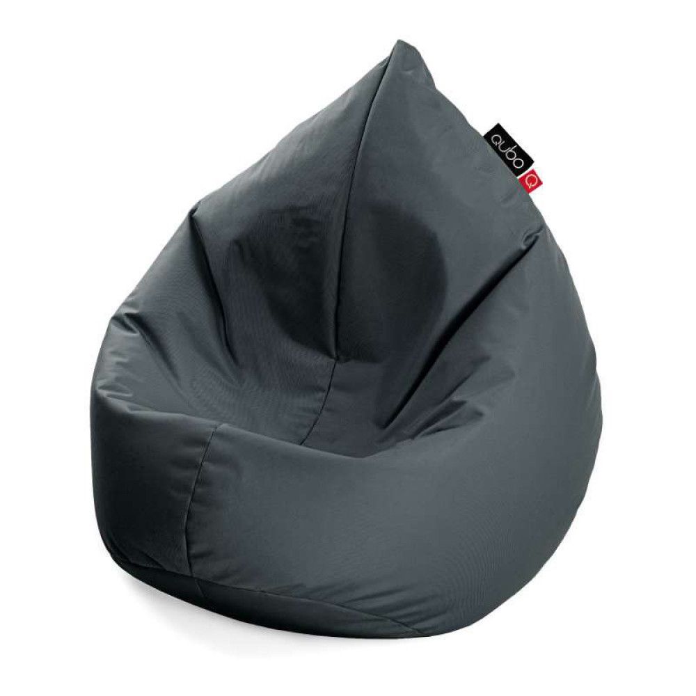 Qubo™  Drizzle Drop Graphite POP FIT  kids bean bag