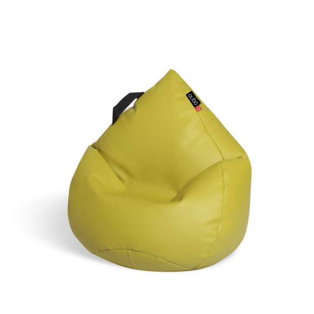 Qubo™  Drizzle Drop Olive SOFT FIT  kids bean bag