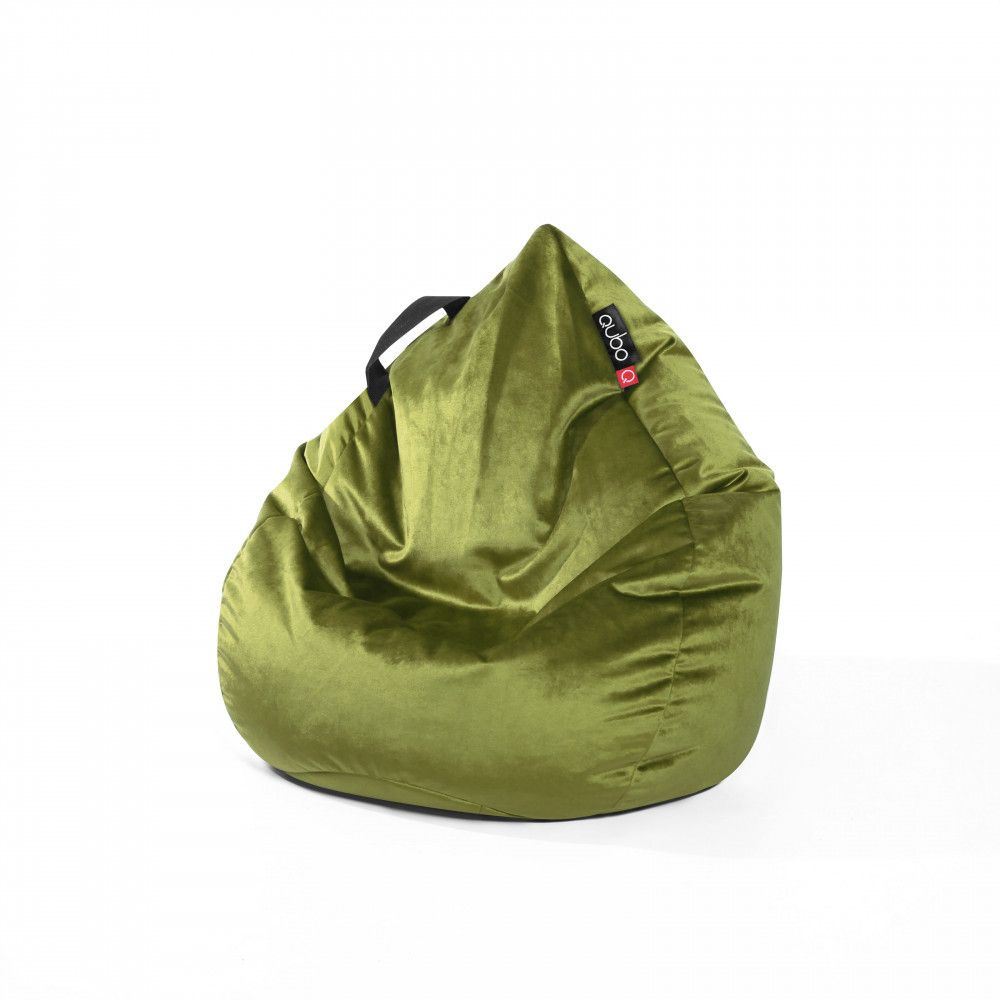 Qubo™  Drizzle Drop Olivine FRESH FIT  kids bean bag
