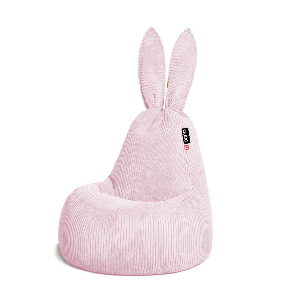 Qubo™   Mommy Rabbit Bubblegum FEEL FIT  kids bean bag