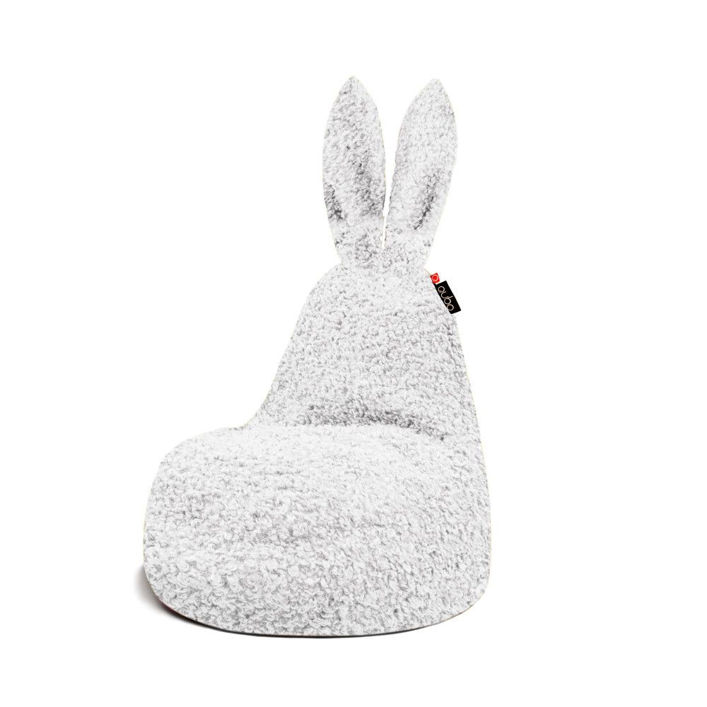 Qubo™   Mommy Rabbit Snowdrop FLUFFY FIT  kids bean bag