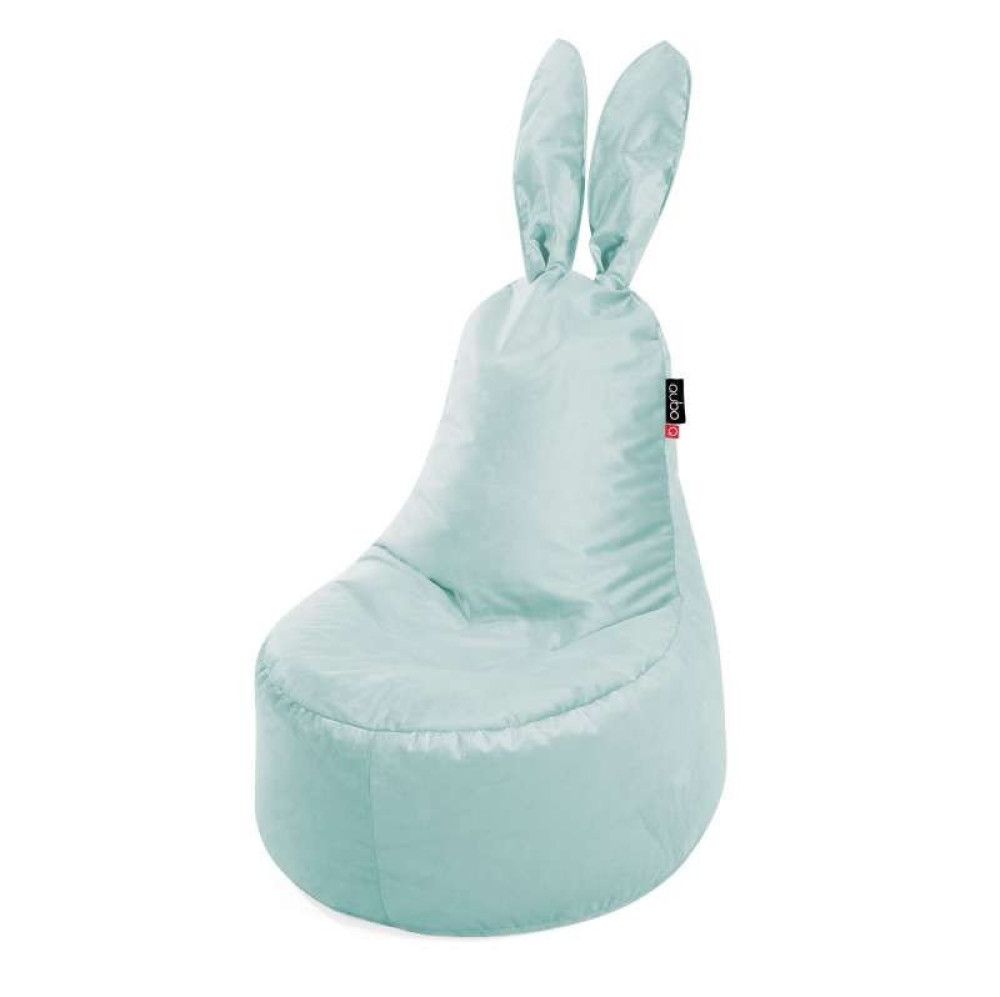 Qubo™   Mommy Rabbit Menthe VELVET FIT  kids bean bag