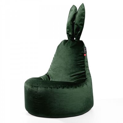 Qubo™  Daddy Rabbit Emerald FRESH FIT  kids bean bag
