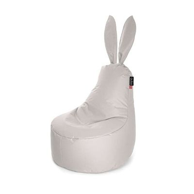 Qubo™ Daddy Rabbit Silver POP FIT  kids bean bag