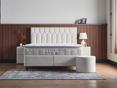 Ottoman bed Climate Comfort + orthopedic mattress, 6 sizes