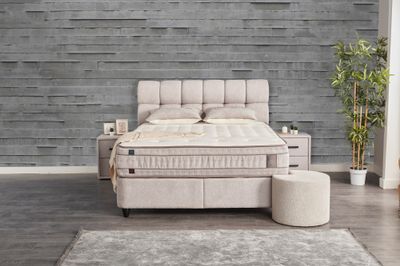 Continental bed Climate Balance with storage + orthopedic mattress, 6 sizes