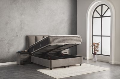 Ottoman bed Comfort Ped + orthopedic mattress, 5 sizes