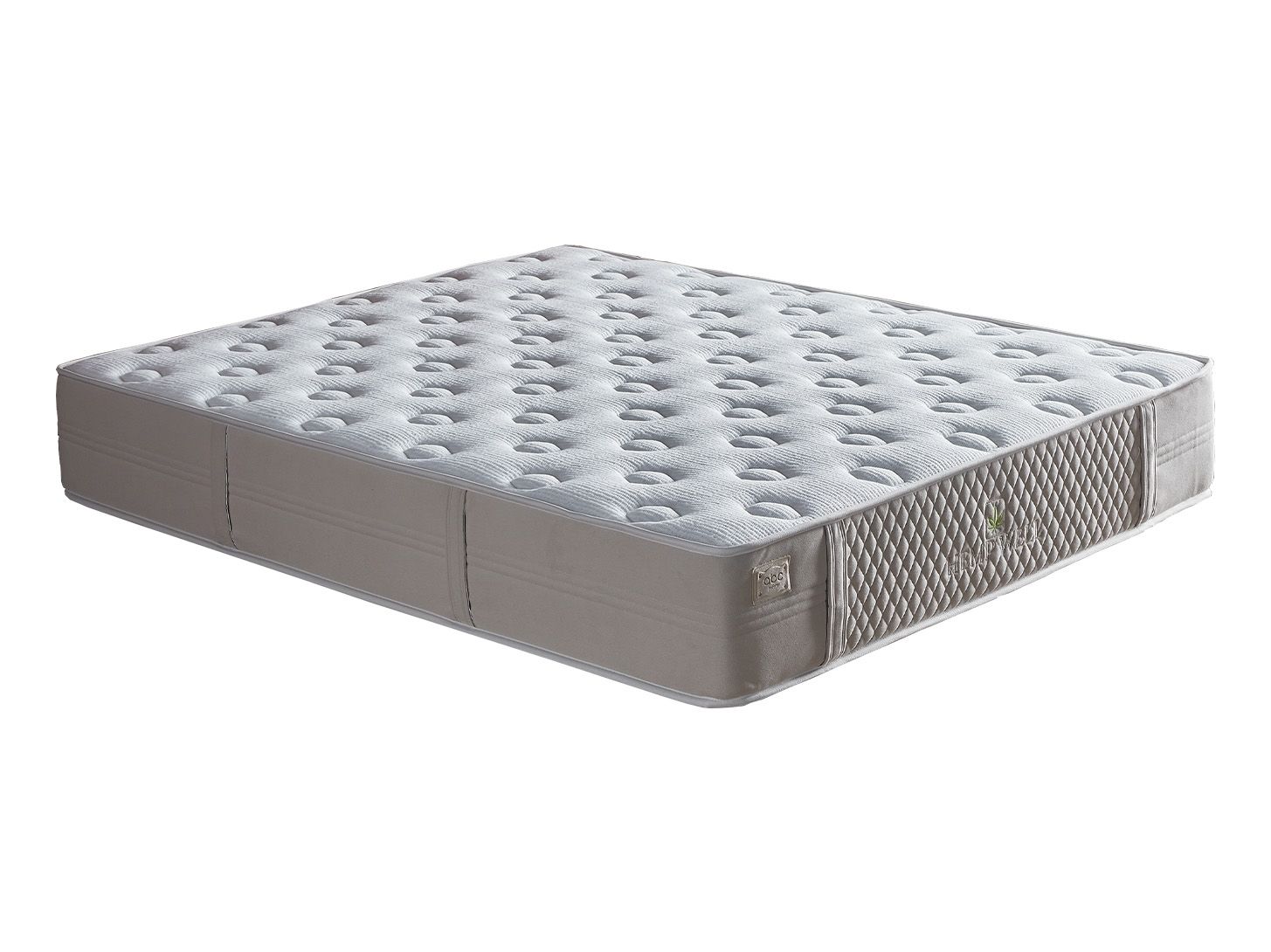 Medium-Firm Mattress Hemp Well Pocket springs, 6 sizes
