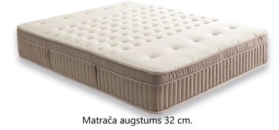 Medium-Soft, One-sided Mattress Royal Pocket springs, 2 sizes