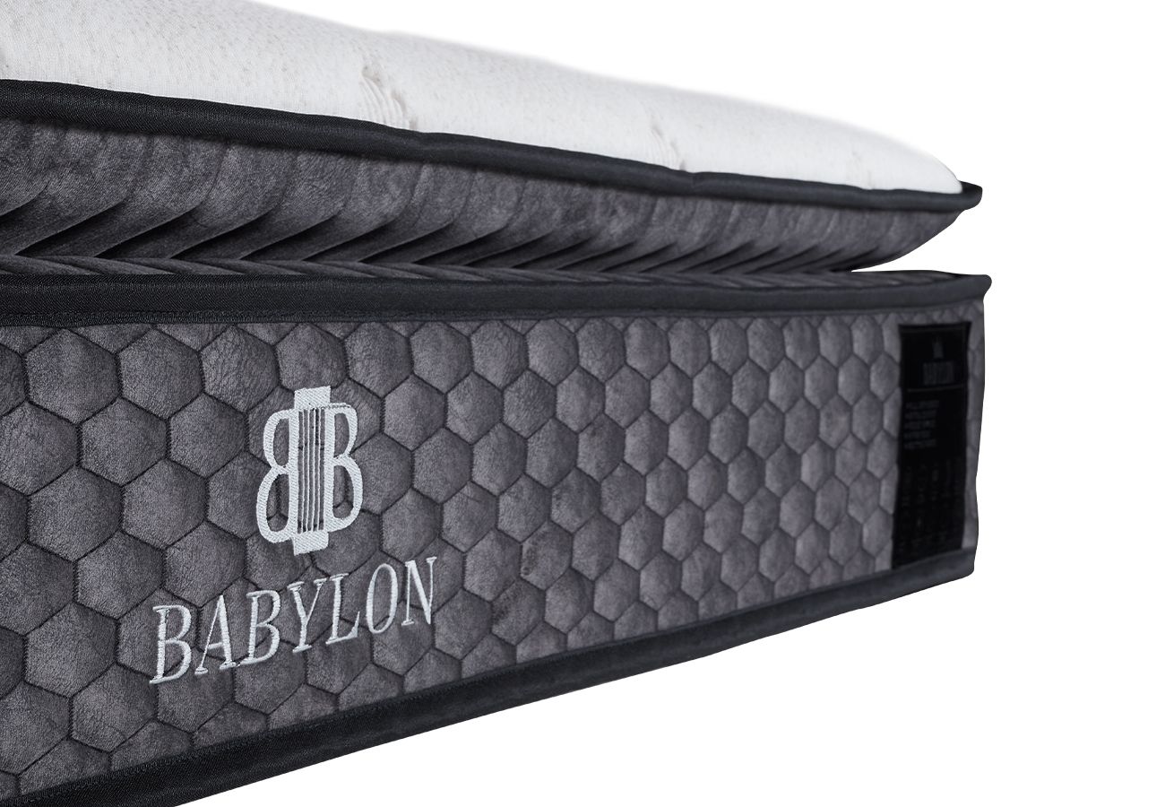 Medium-Soft, One-sided Mattress Babylon Independent Pocket springs, 6 sizes