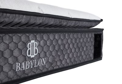 Medium-Soft, One-sided Mattress Babylon Independent Pocket springs, 6 sizes