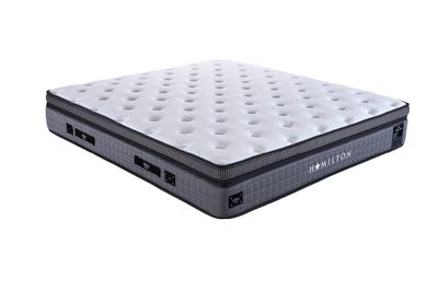 Medium-Firm, One-sided Mattress Hamilton Bonnell springs, 6 sizes
