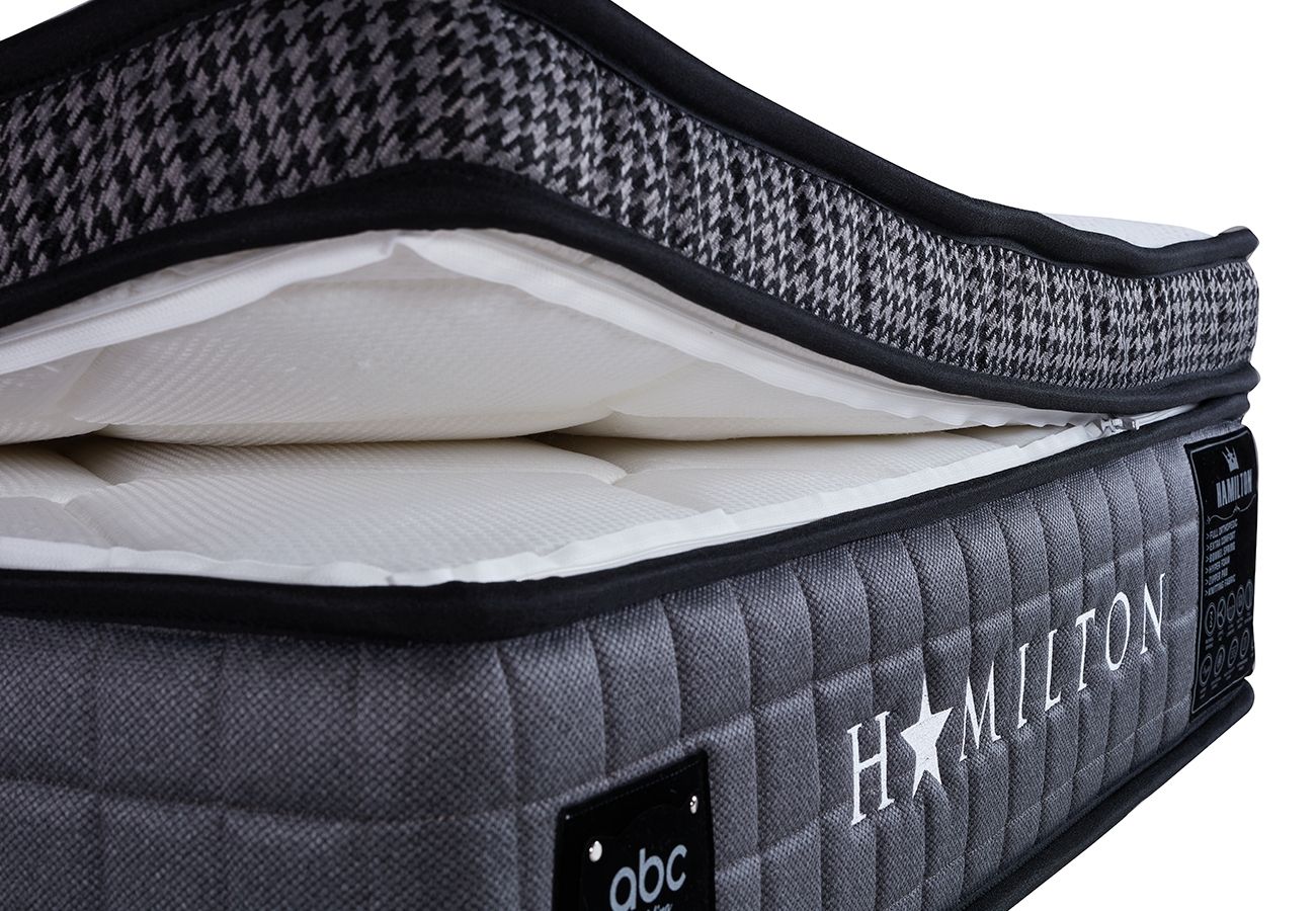 Medium-Firm, One-sided Mattress Hamilton Bonnell springs, 6 sizes
