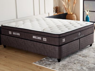 Medium-firm, One-sided mattress Latex Comfort Independent Pocket Springs, 6 sizes